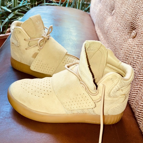 Adidas Tubular Invader Suede Hightops - Picture 5 of 9